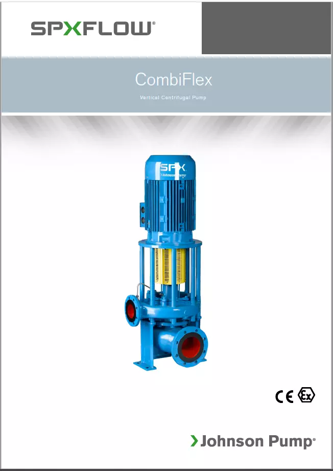 Vertical Centrufigal pump. CombiFlex. Brochure