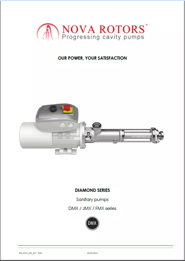 Vretenova cerpadla DMX. Brochure