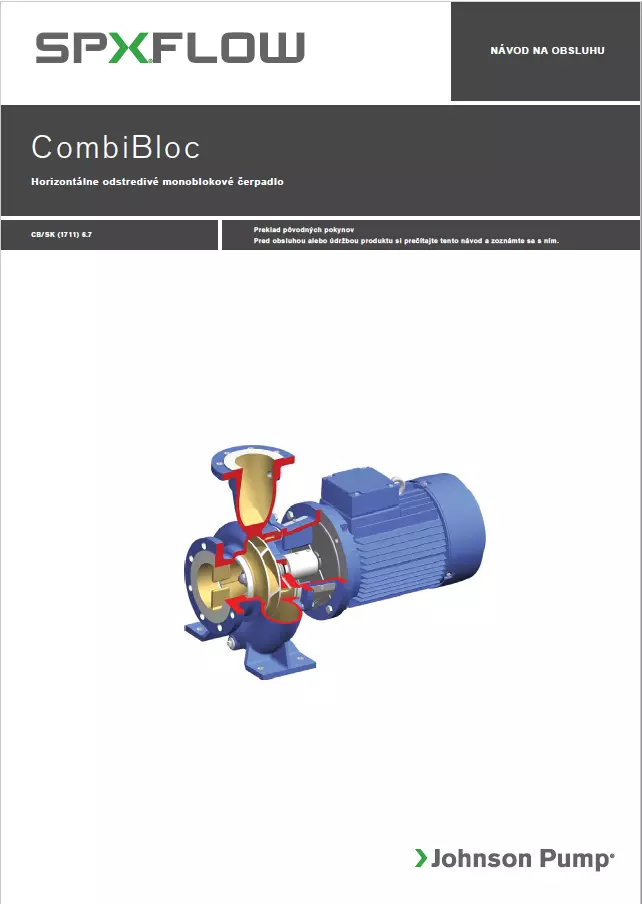 CombiBloc. Close-coupled centrifugal pumps manual