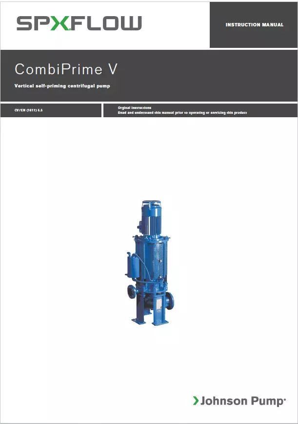 CombiPrime Centrifugal Pump. Instruction Manual